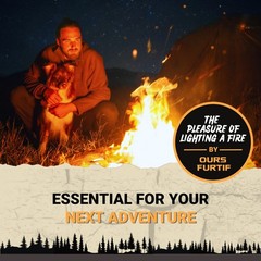 Survival Fire Starter Kit – Ferro Rod, Fatwood Tinder Stick, Multi-Tool Striker,