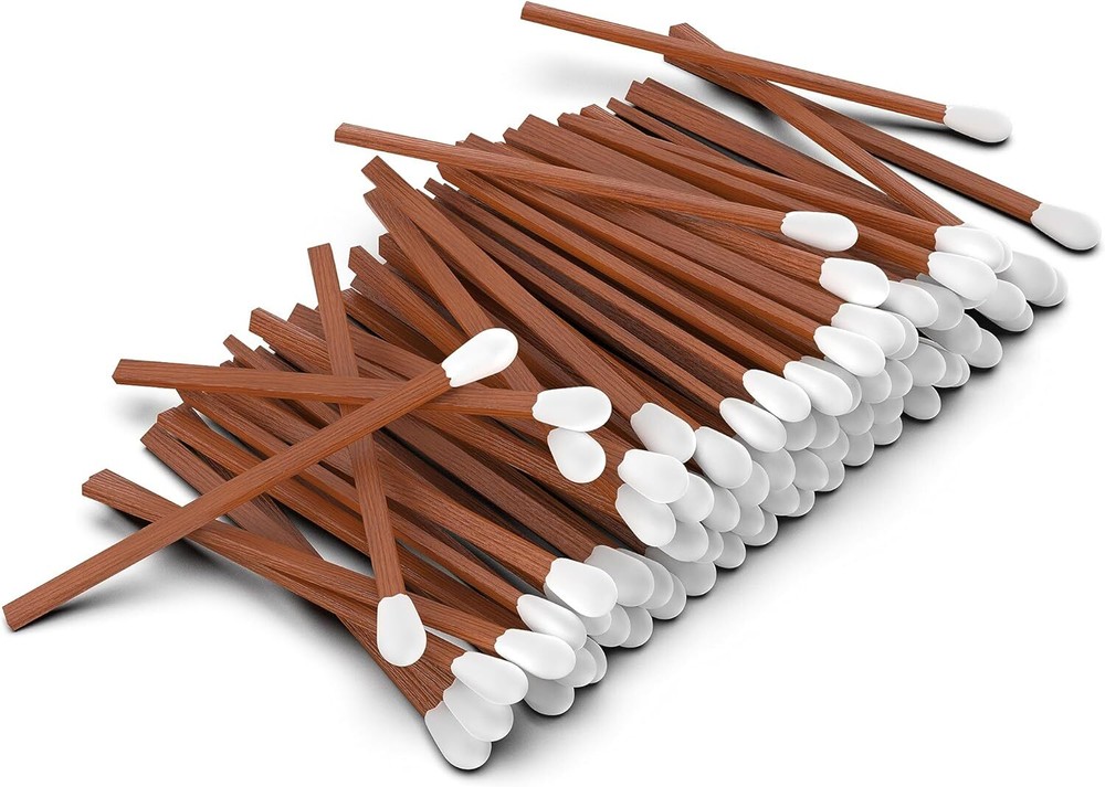 ZIKANI Espresso Stick White Tip Matches 4 Inch Refill for Cloche Jar 200 pcs