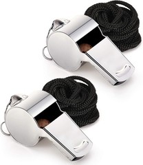 Fya Stainless Steel Whistle with Lanyard Loud