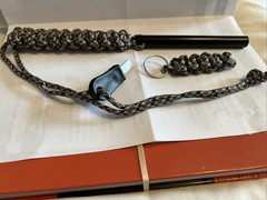 SnakeSkin 5”rod Bayite Striker 550/11strand Survival Handcrafted DB_Paracord USA