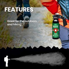 Feloiy PROSECURE PS 007 Bear Repellent Spray 16 oz 35 Ft w/ Holster