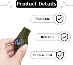 1-200 Very Loud Keychain Whistle for Survival, Sports, Hiking, Outdoor Activity
