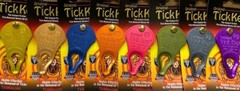 (1) Original TICK KEY Tick Removal Device For Kids Adults Pets USA Made Aluminum