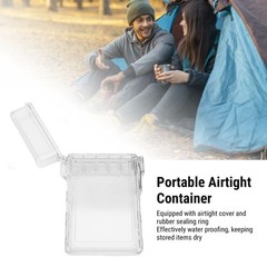 Portable Airtight Container Waterproof Plastic Sealed Storage Box for Travel NEW
