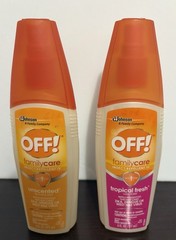 Lot Of 2 Family Care Insect Repellent III IV Unscented & Tropical Fresh 6 Fl Oz