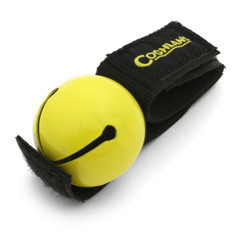 Coghlan’s Bear Bell with magnetic silencer .. Yellow with black trim .. New