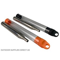 Telescopic Stainless Steel Pocket Bellows | Survival Bushcraft EDC Fire Lighting