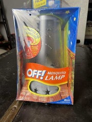 NIB Sealed Off Mosquito Lamp Reusable Lamp, Candle and 2 Insect Repellent Pads
