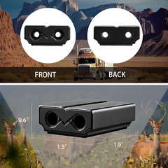 Deer Whistle for Car – Upgraded Deer Whistles for Vehicles Deer Safety Warning D
