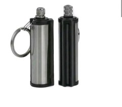2) Pocket Keychain Camping Fire Starter Flint Tool Camp Starting Striker Survive