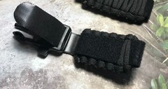 20 22 Black Green Gray Reflective Adjustable Survival Paracord Watch Band