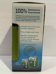 THERMACELL Patio Shield Mosquito Protection 15ftx15ft Zone Green NEW