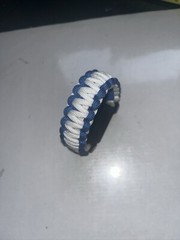 Blue and White Reversable Paracord Bracelet Royals Dodgers Colors