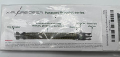 X-Plore Gear Paracord Bracelet Pack Of 2 Black & Green Medium