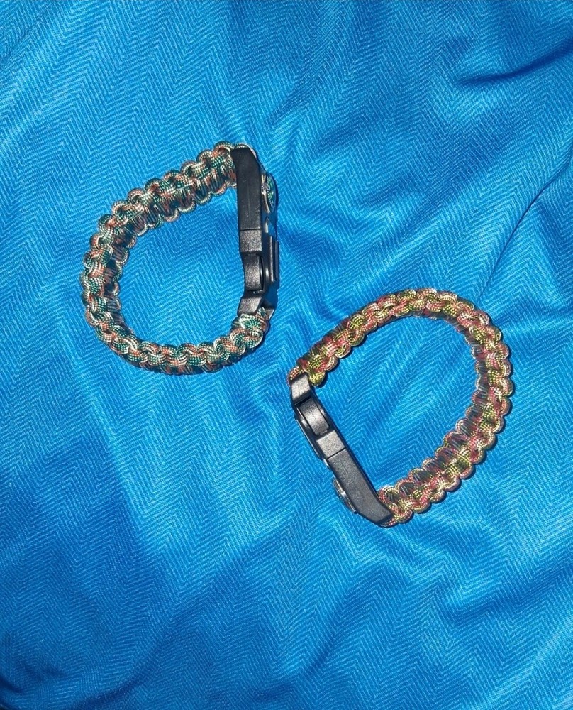 Two 5 In 1 Tatical braclet