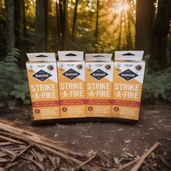 4 Diamond Strike-A-Fire Indoor/ Outdoor Strikes Like A Match Fire-starters USA