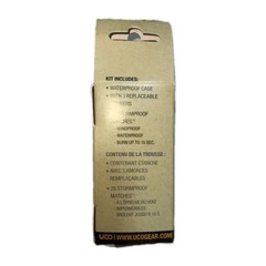UCO Stormproof Match Kit 25 Pack Waterproof Survival Set Orange Emergency