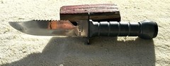 VINTAGE SURVIVAL KNIFE 420 STAINLESS STEEL – TAIWAN