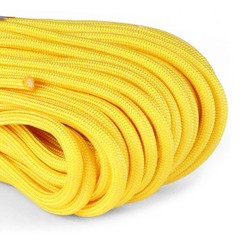 Yellow Paracord 550 7 Strand Core 100Ft Uv Resistant 5 32 Inch Diameter