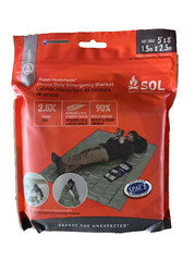 Survive Outdoors Longer Heavy Duty Emergency Blanket 5 x 8 ft NEW