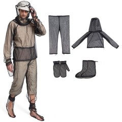Breathable, visible, lightweight mesh clothing, mesh insect jacket and pants