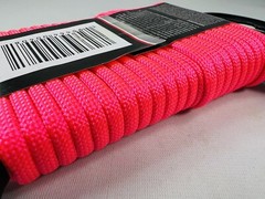 Tool Bench Hardware PARACORD PINK 1/8in x 25 ft