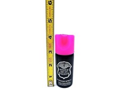 Police Magnum pepper spray 2 ounce HP Twist Lock Pink Holster Defense Protection