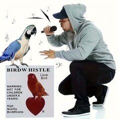 Lifelike Bird Call Whistle Realistic Chirping Sound Novelty Party Toy for Adults