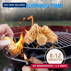 150 PCS Fire Starter for Fireplace, Waterproof – Natural Fire Starters, for BBQ,