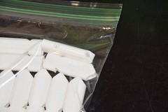 Lot of 10 Loud 3D Printed Dual Tube Security Camping Migra Whistle