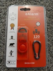 BASU eAlarm Portable Self Defense Emergency Personal Alarm 120Db New
