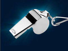 Stainless Steel Whistle for Basketball/Football Training Emergency Survival