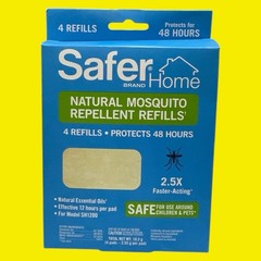 Safer Home Natural Outdoor Mosquito Repellent & 4 refills (UZ)