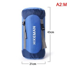Compression Sleeping Bag Stuff Sack Waterproof Ultralight Outdoor Storage BN8