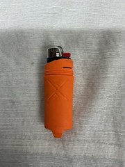 Exotac fireSLEEVE Ruggedized Waterproof Lighter Case – ORANGE