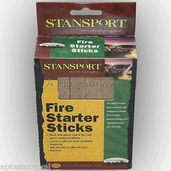 12 Pack of Waterproof Fire Starter Sticks Camping Survival Emergency Kits