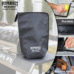 BBQ Blanket for Resting Meat – 21″ Multi-Layer Insulated Barbeque Rest Bag wi…