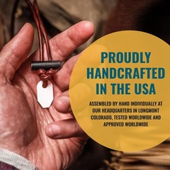 Wazoo The Bushcraft: The Original Fire Starter Necklace – Usa Handcraf