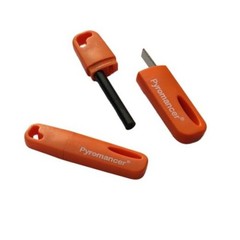Orange Ferro Rod Fire Starter – 2 Packs – Ferrocerium Flint & Striker Orange