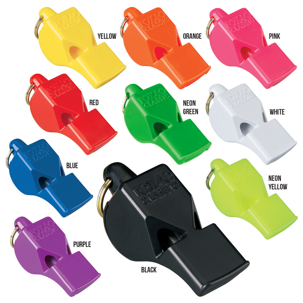 FOX 40 CLASSIC WHISTLE PEALESS WHISTLE WITH FREE LANYARD