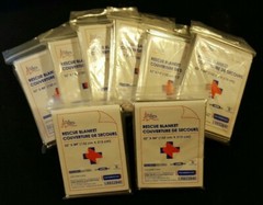 NEW 8 PACK Ardes – Emergency Mylar Foil Rescue Blanket 52″ x 84″ Latex Free