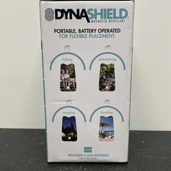 NEW!! DYNASHIELD Portable Battery Operated Non Pesticide Mosquito Repellent