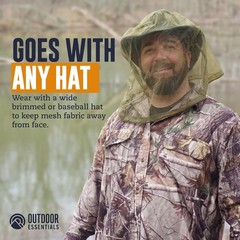 Mosquito Head Net Mesh Face Cover – Bug Face Netting Protection Against Gnats…