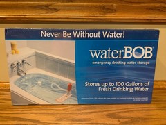 NEW Water BOB Survival Emergency Drinking Fresh Water Storage 100 Gallon Kit