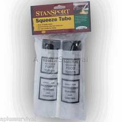 2 Pack of Food Squeeze Tubes – Great for Camping Hiking