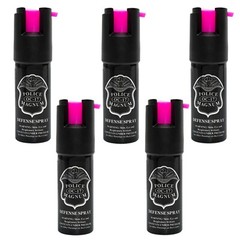 5 Police Magnum pepper spray .50oz hot pink actuator defense security protection