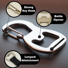 Bottle Opener Carabiners – Compact, Durable & Ready for Everyday Use