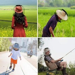Mosquito Insect Hat Bug Mesh Head Net Camping Face Protector