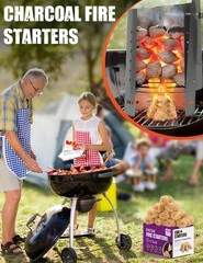 150pcs Fire Starter, Natural Tumbleweed Fire Starters for Campfires, Fireplace,