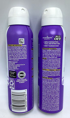 OFF! Clean Feel Insect Repellent Aerosol 5 oz (Pack of 2)